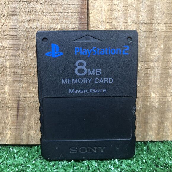 Sony Playstation 2 PS2 Official OEM MagicGate 8mb Memory Card Genuine SCPH-10020 - Picture 1 of 3